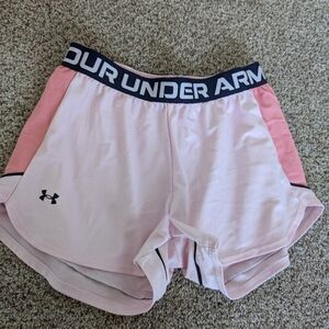Under Armour Women's Pink Athletic Shorts